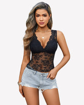 Going Out Tops Lace Tank Tops