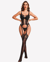 Fishnet Bodysuit Mesh Body Stocking Club Rave Outfit