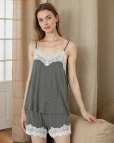 Two-piece Camisole Shorts Pajamas Sets