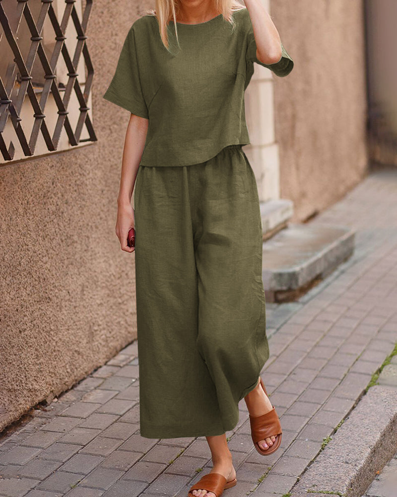 Loose Fit Two Piece Sets
