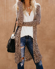 Open Front Knit Cardigan