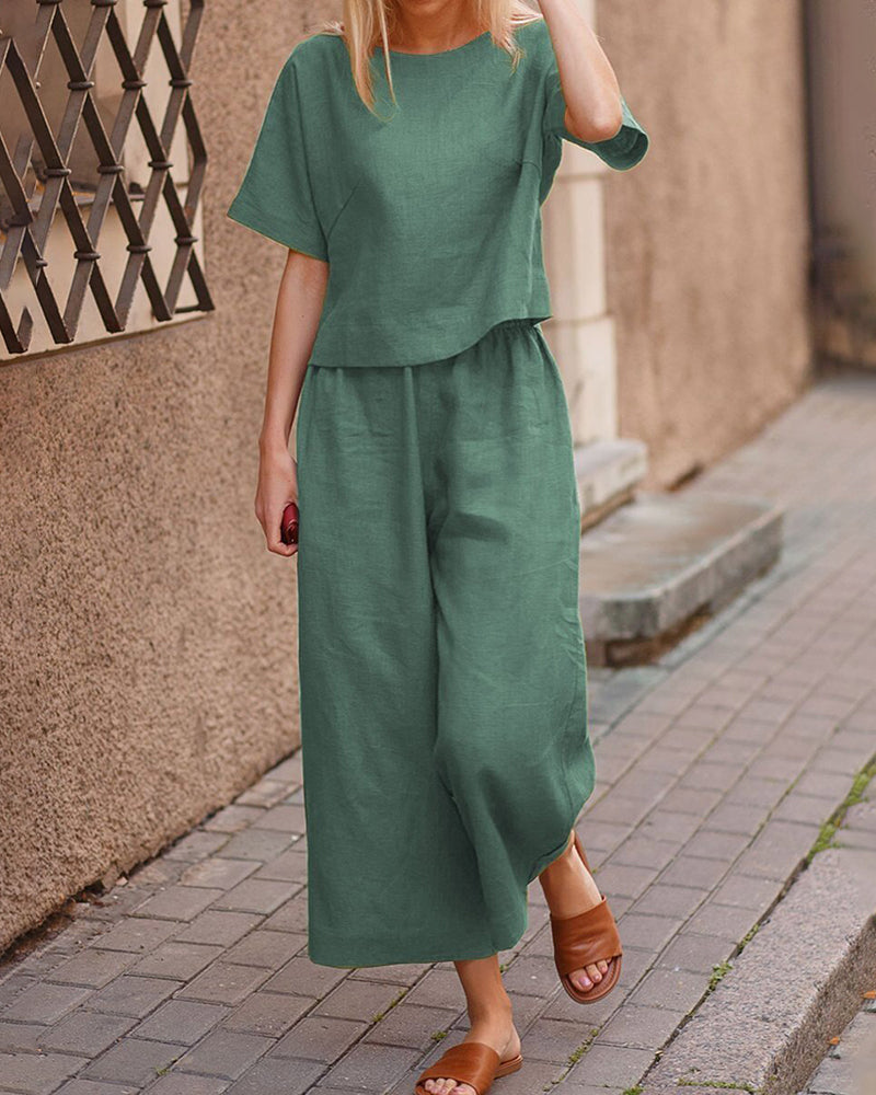 Loose Fit Two Piece Sets