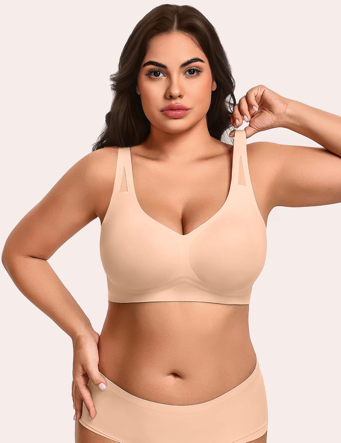 No Underwire Bras Full Coverage Wireless Bra