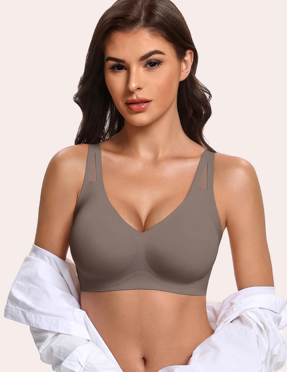 No Underwire Bras Full Coverage Wireless Bra