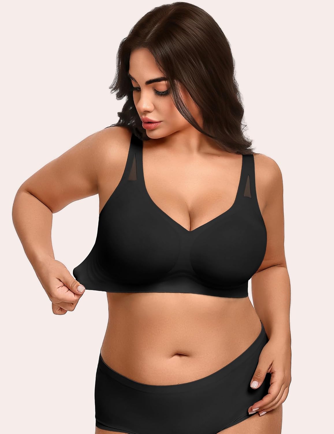 No Underwire Bras Full Coverage Wireless Bra