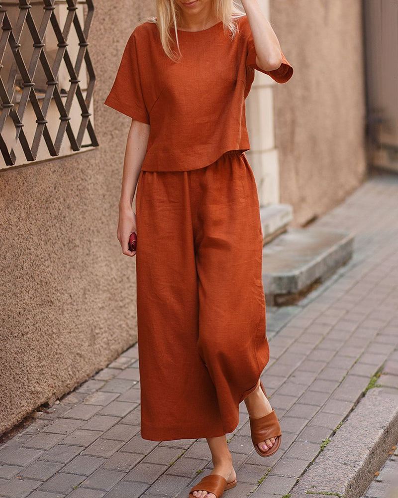Loose Fit Two Piece Sets