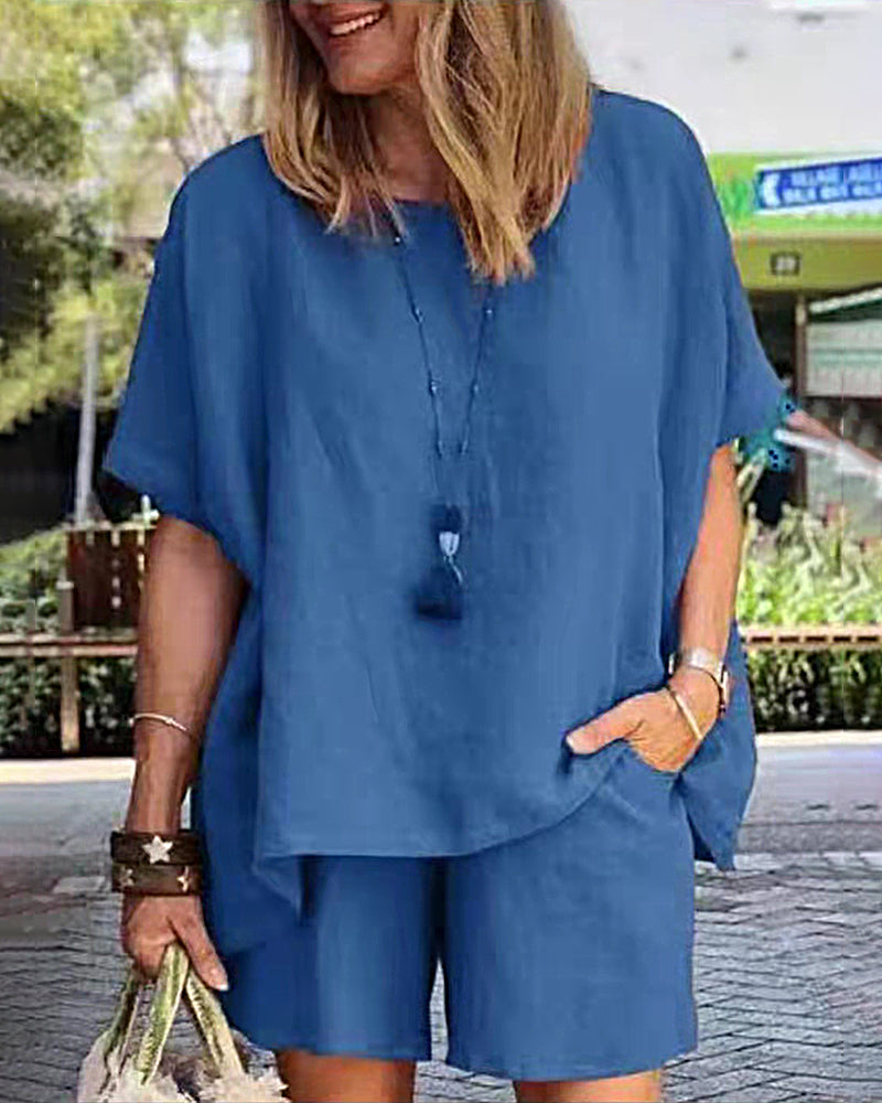 Two Piece Shorts Sets