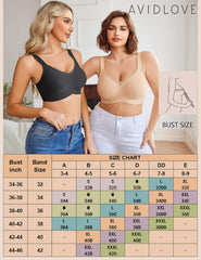 Seamless Bras No Underwire Comfort Bra