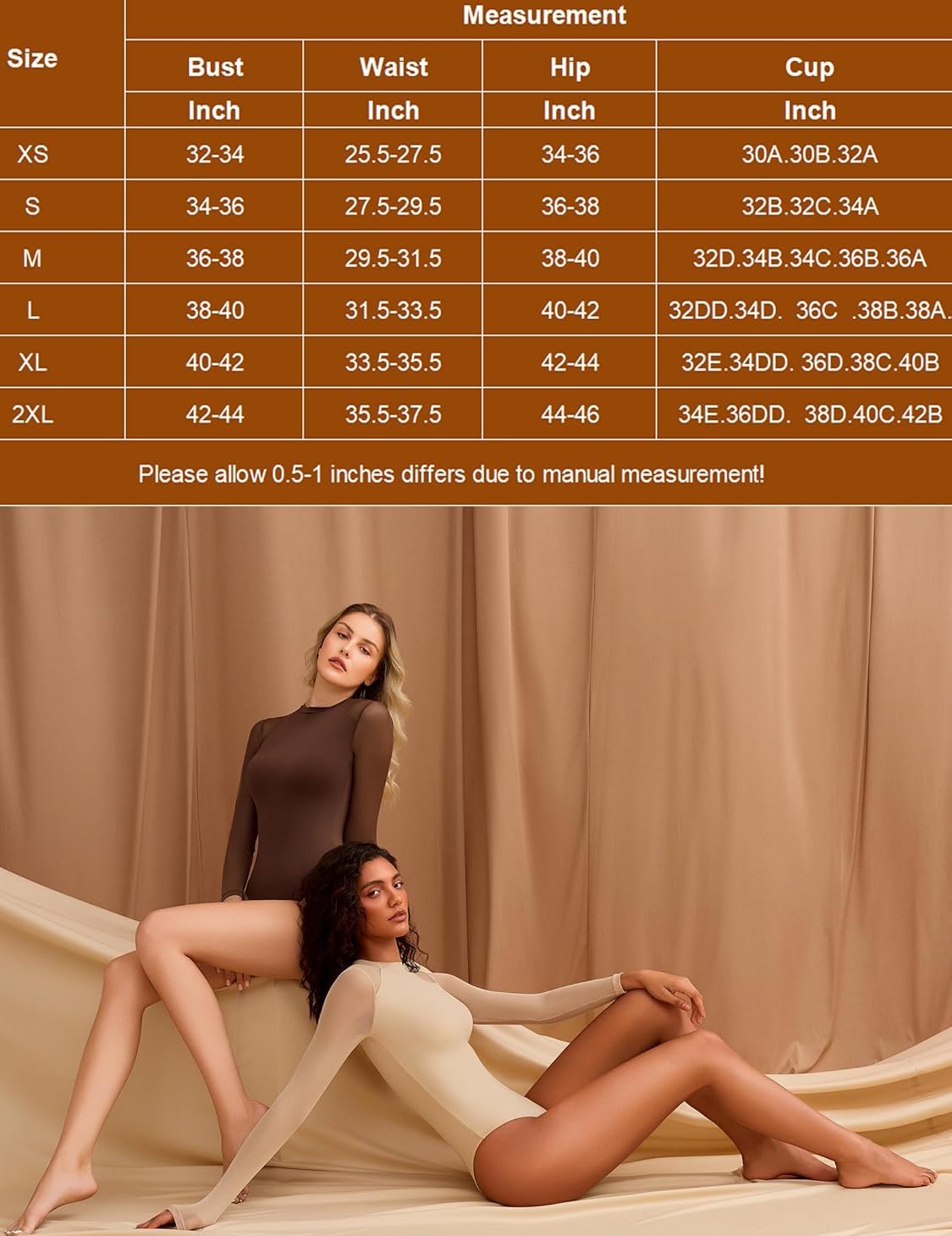 Turtleneck Mesh One Piece Leotards