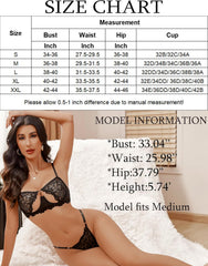 Push Up Half Cup Bra Sets