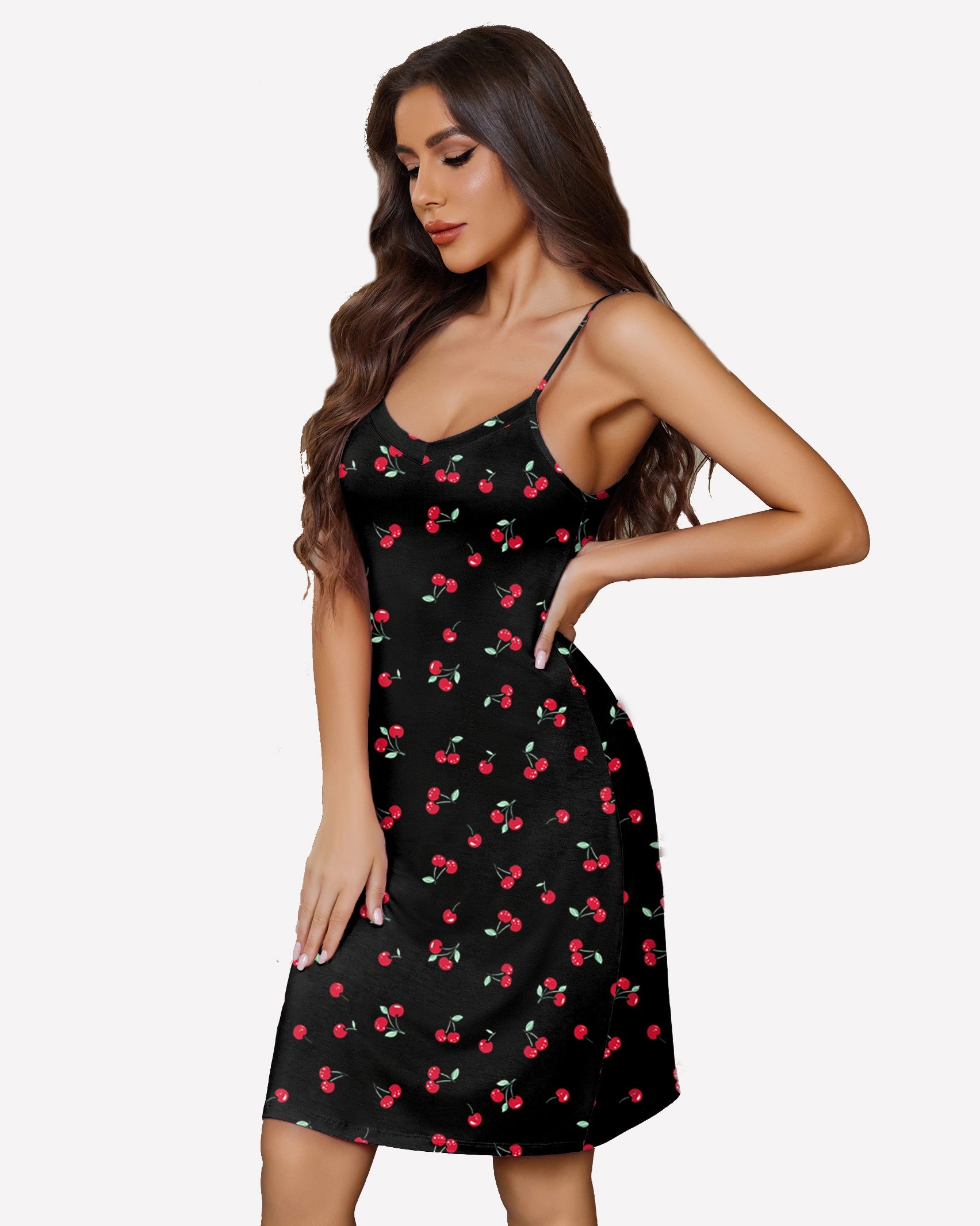 Plus Size Full Slips Chemise Nightgown