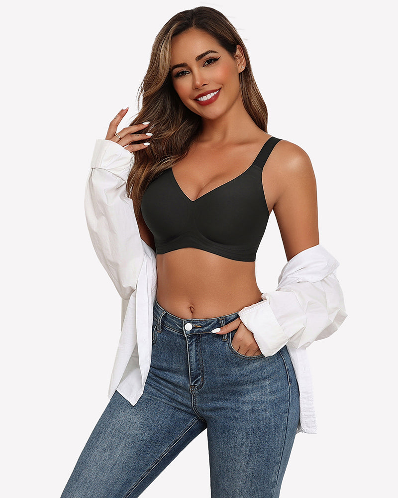 Seamless Push Up Wireless Bra