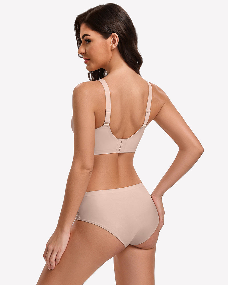 Wireless Jelly Bras Seamless Push Up T Bra