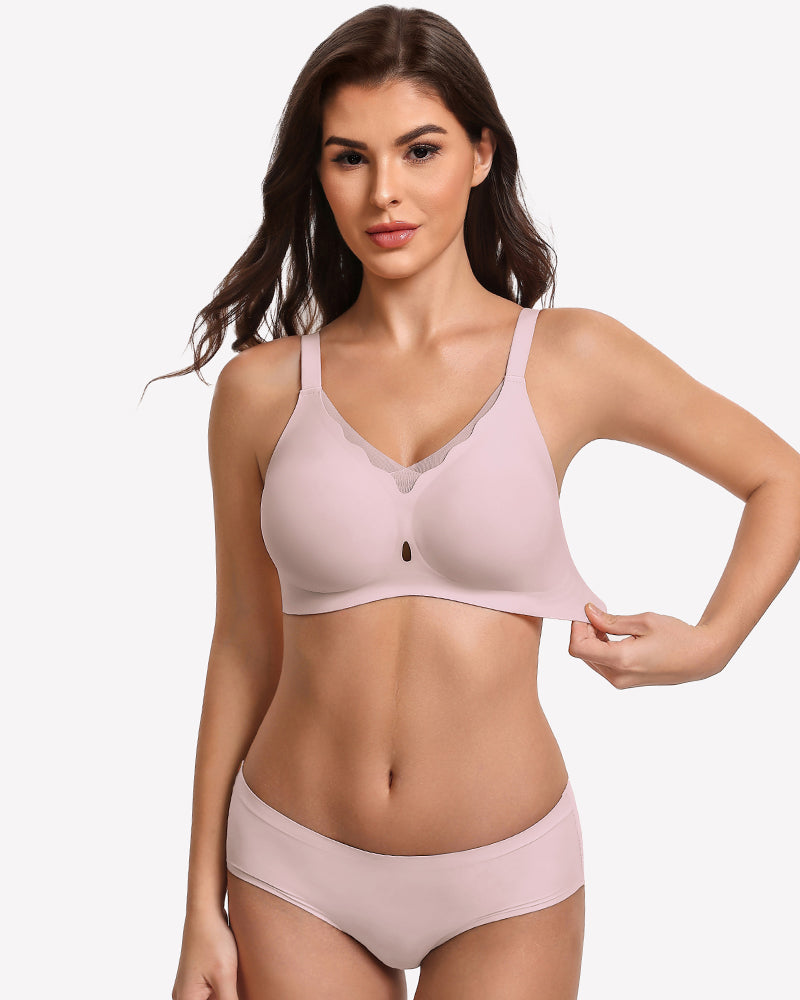 Wireless Wave Seamless Full Coverage Bra
