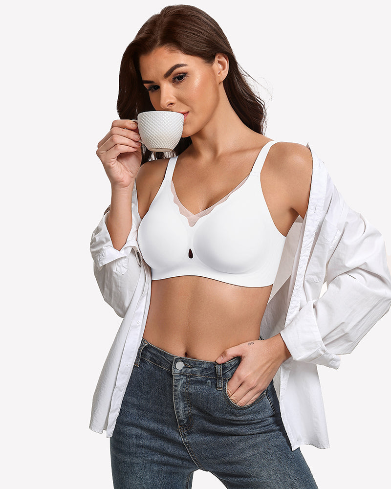 Wireless Wave Seamless Full Coverage Bra