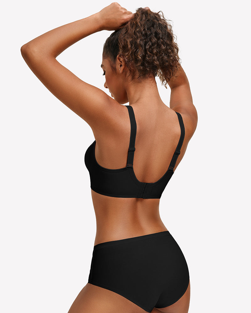 Jelly Bras Seamless Push Up Deep V Comfort Bra