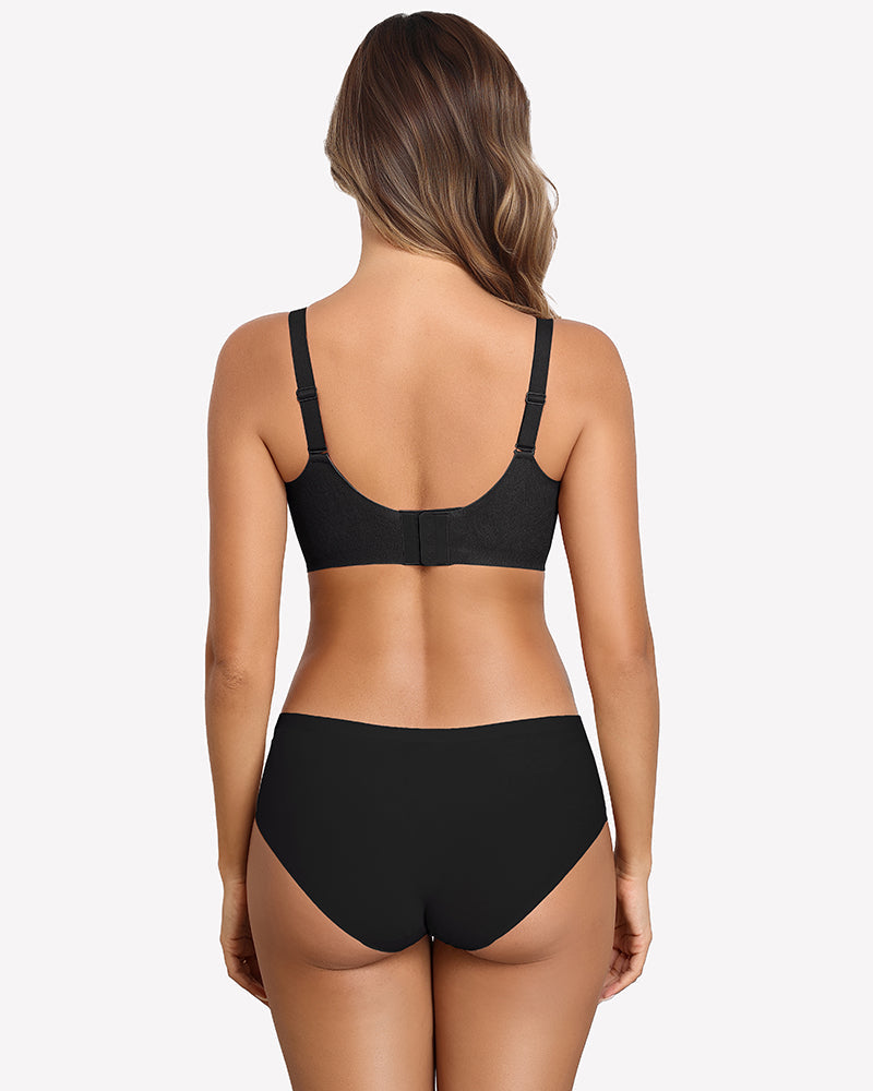 Seamless No Wire Full Coverage Padded Bra