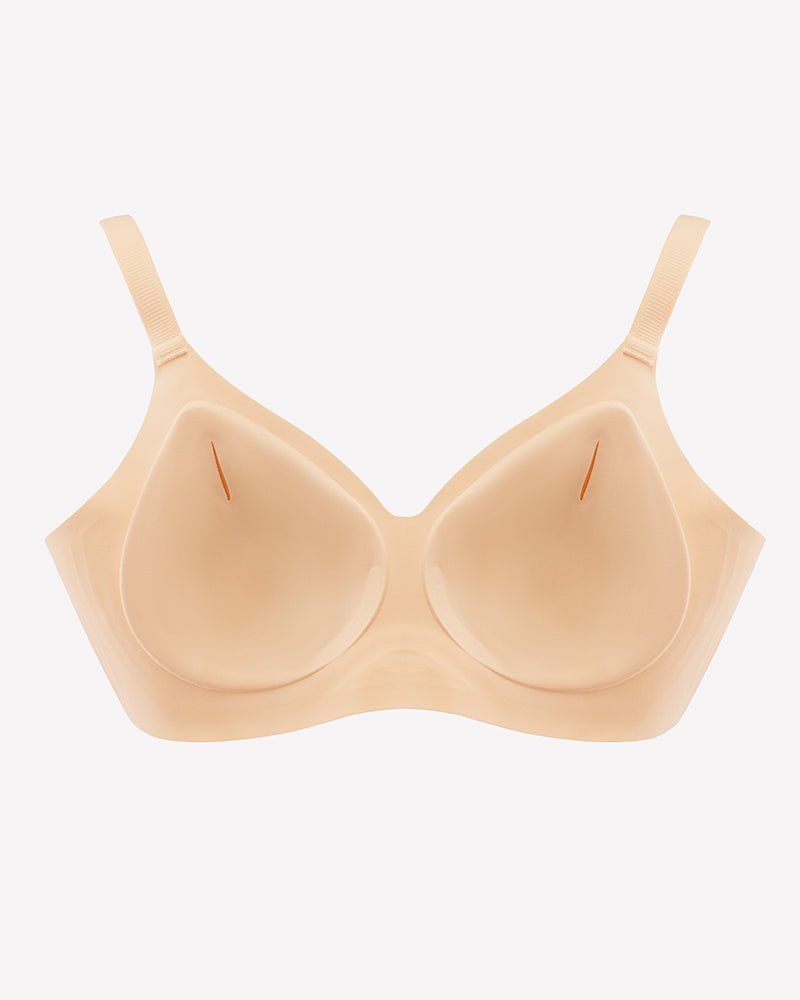 Seamless No Wire Full Coverage Padded Bra