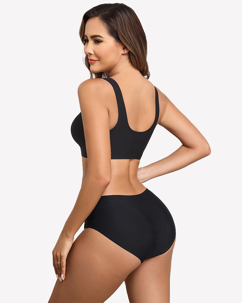 No Underwire Front Closure Bra Seamless Bralette