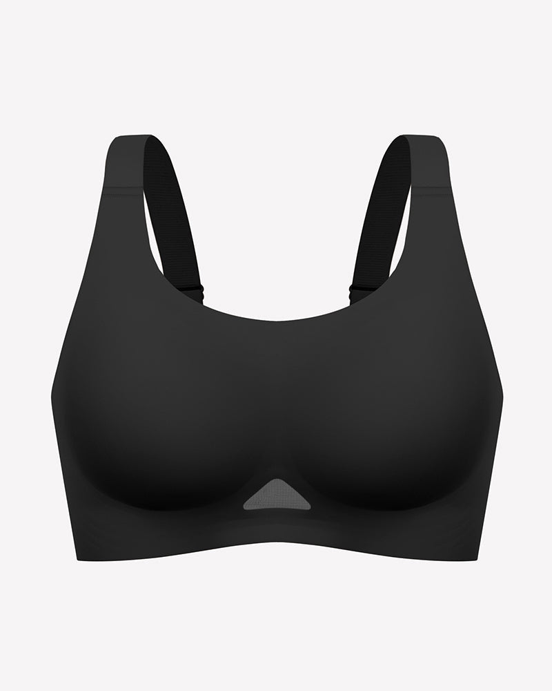 Wireless Jelly Bra - U Neck Seamless Padded Bralette