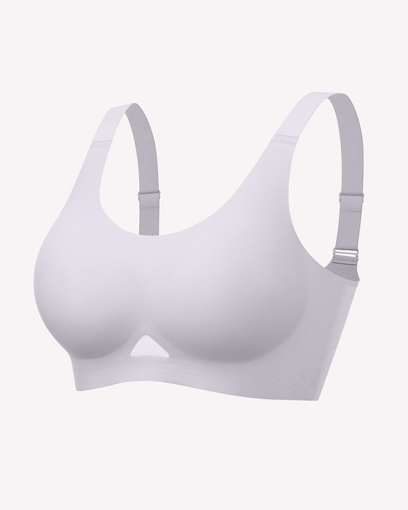 Wireless Jelly Bra - U Neck Seamless Padded Bralette
