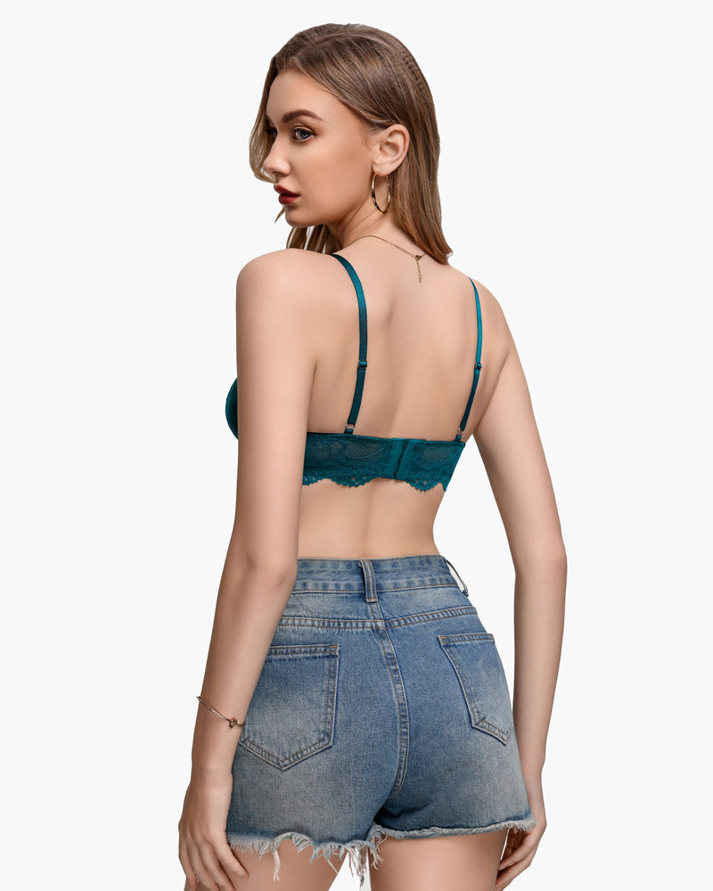 Lace Balconette Underwire Unlined Everyday Bra
