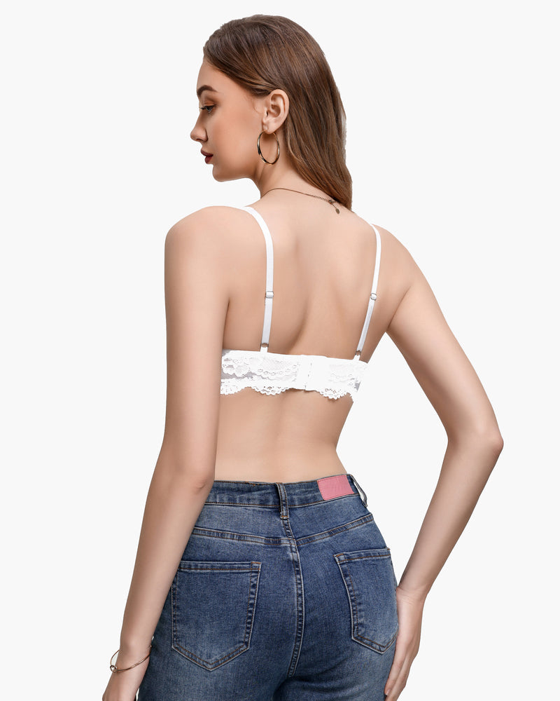Lace Balconette Underwire Unlined Everyday Bra