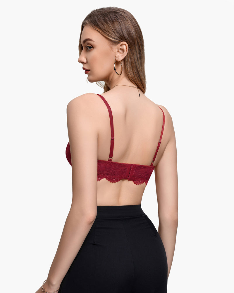 Lace Balconette Underwire Unlined Everyday Bra