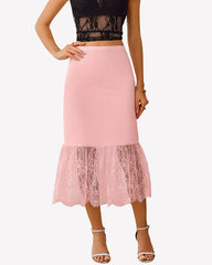 Lace Half Slip Underskirt Under Dress