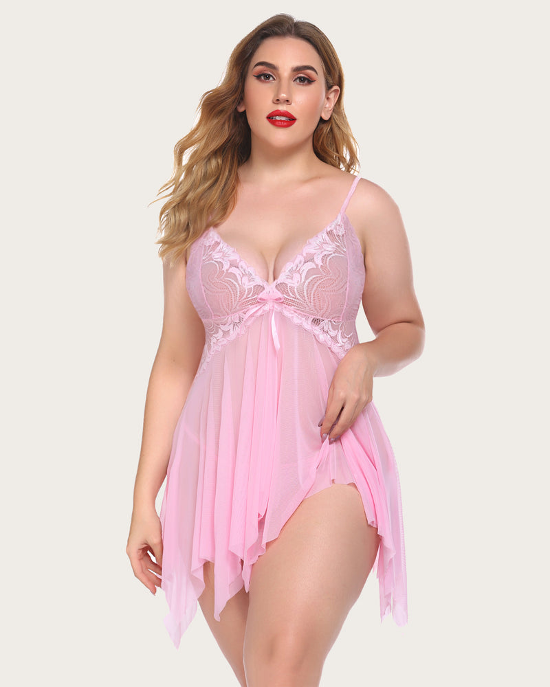 Lace Babydoll Outfits Lingerie