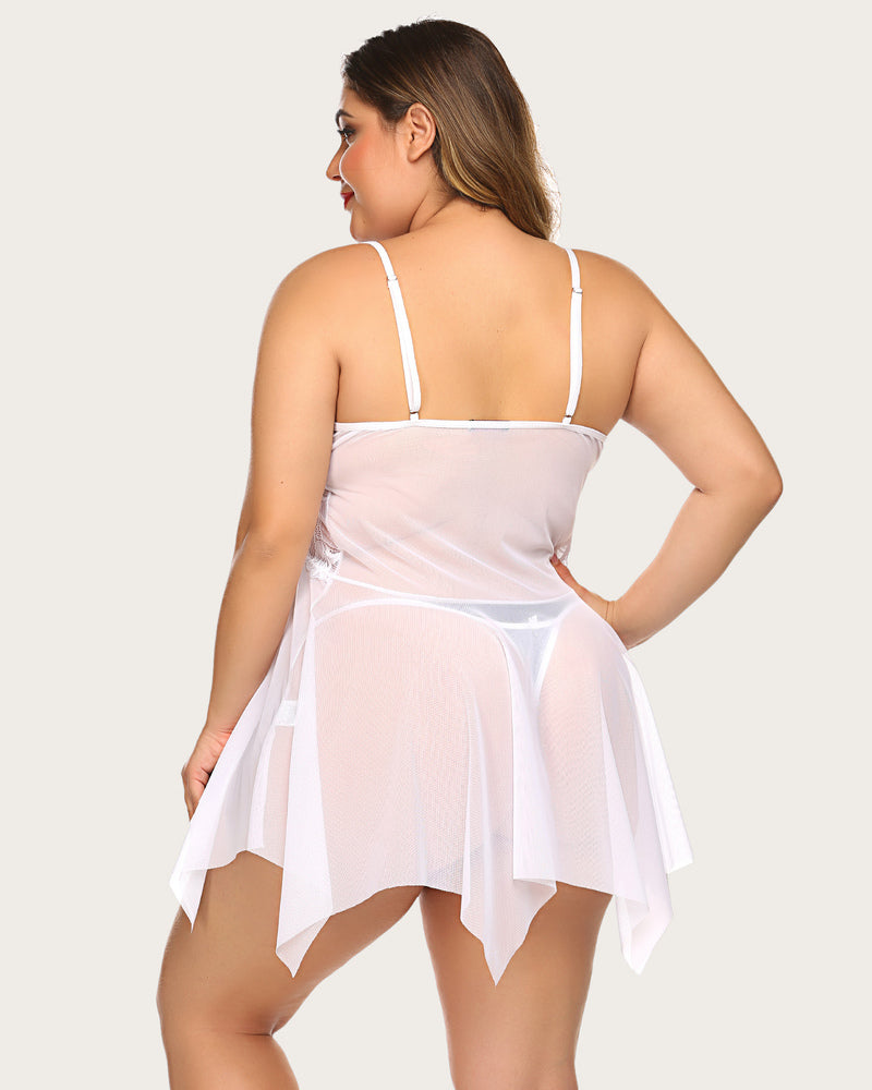 Lace Babydoll Outfits Lingerie