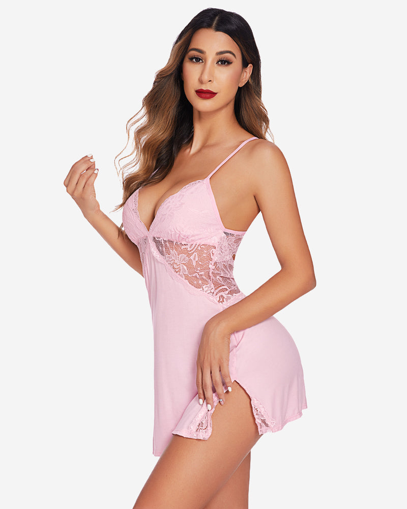Lace Chemise Babydoll Lingerie