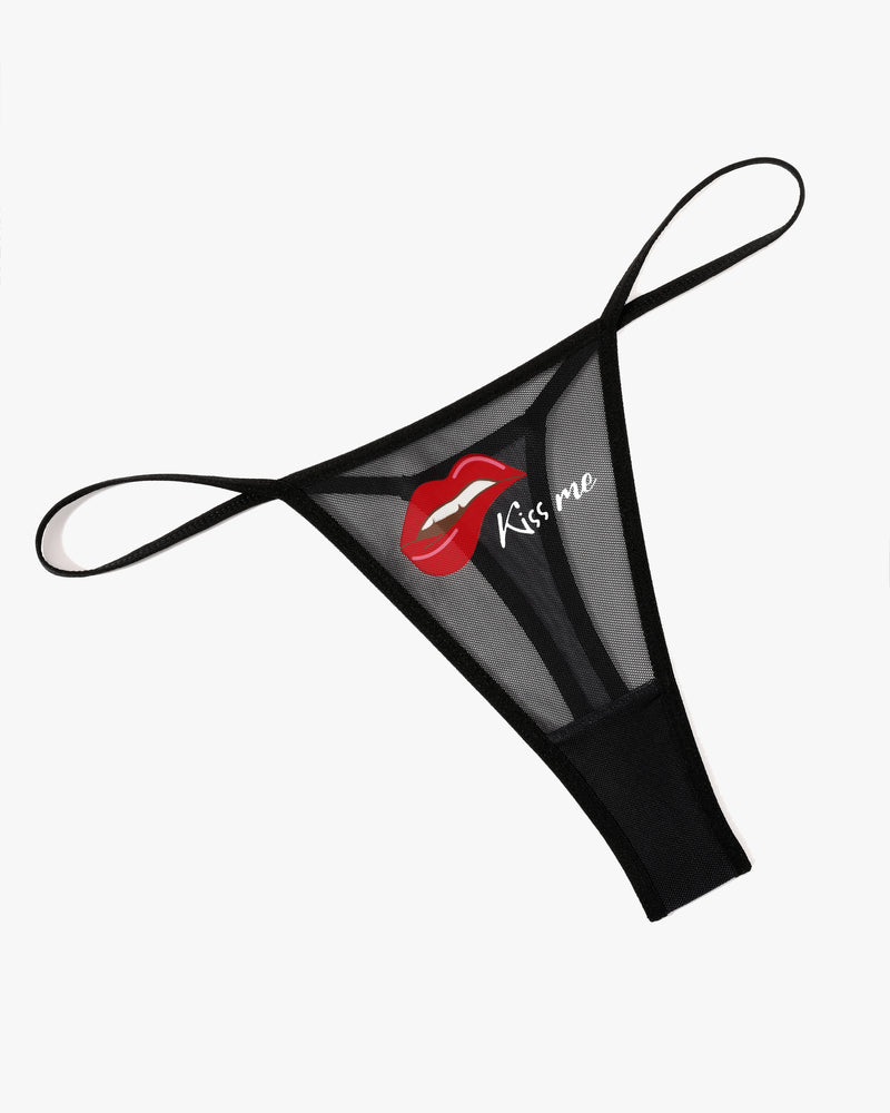 T-back Mesh Panties