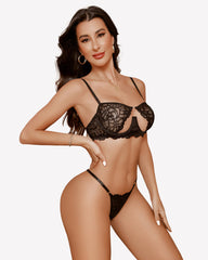 Push Up Half Cup Bra Sets