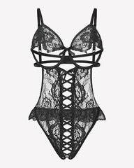 Lace Bodysuit Teddy Lingerie One Piece