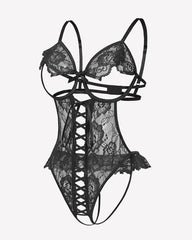 Lace Bodysuit Teddy Lingerie One Piece