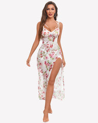 Exotic Nightgowns Sheer Maxi Nightdress