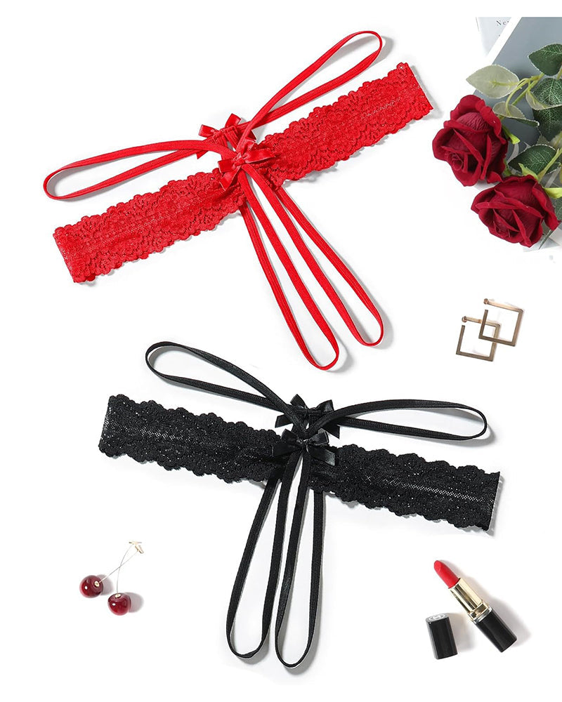 Lace Hollow Out Thong G-String Underwear