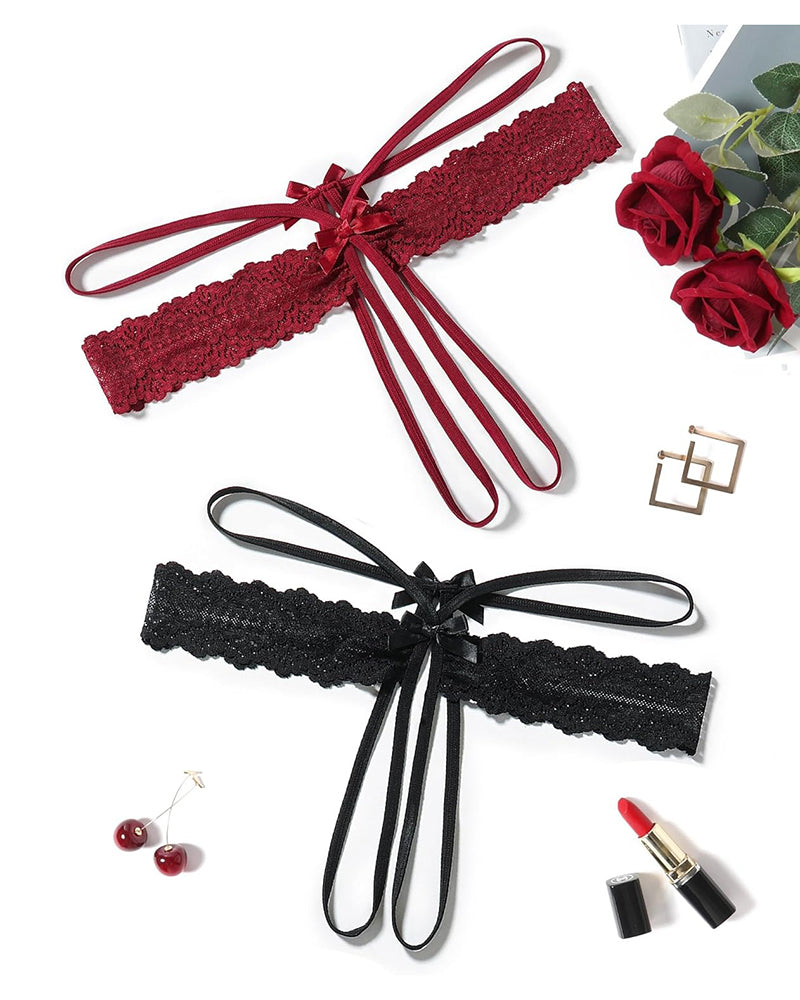 Lace Hollow Out Thong G-String Underwear