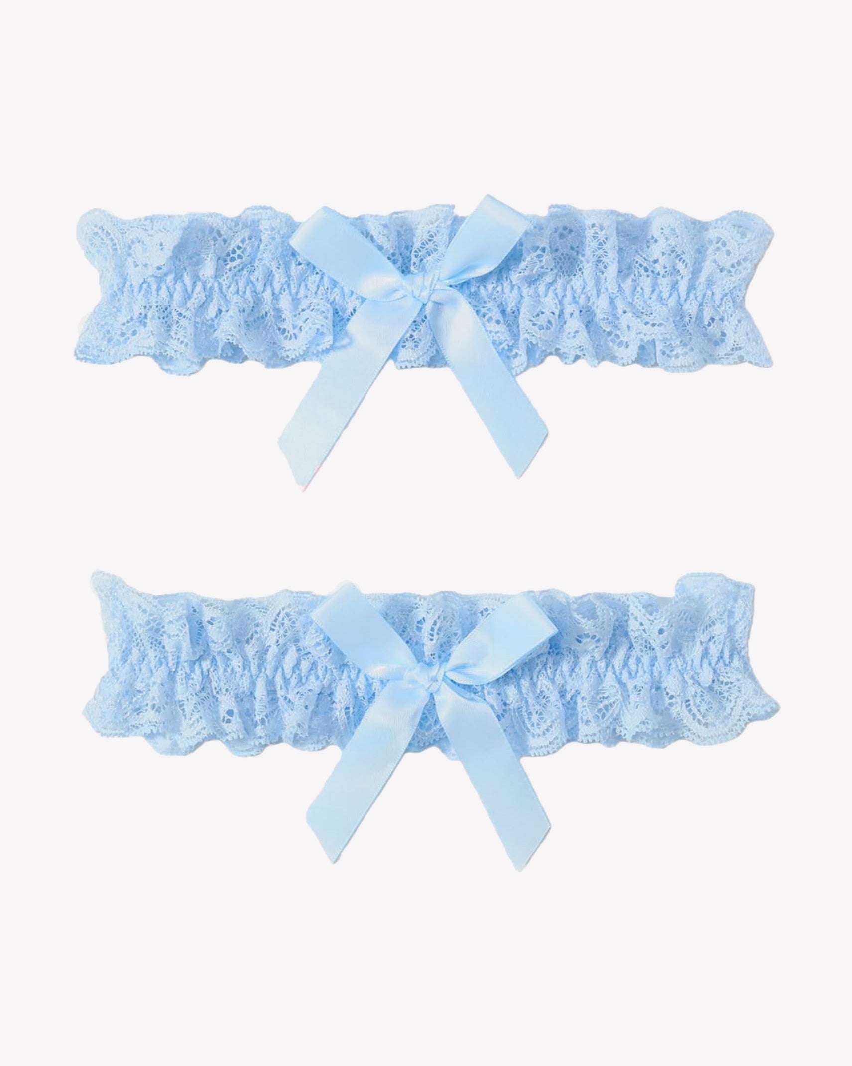 Lace Wedding Garters for Bride 2 Piece Set