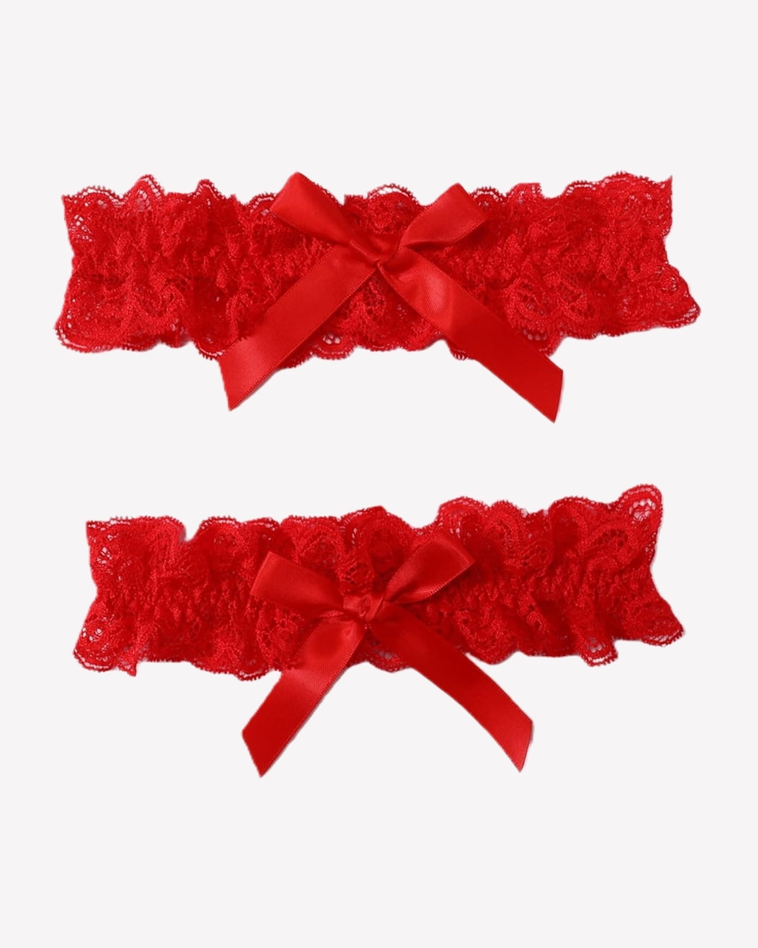 Lace Wedding Garters for Bride 2 Piece Set