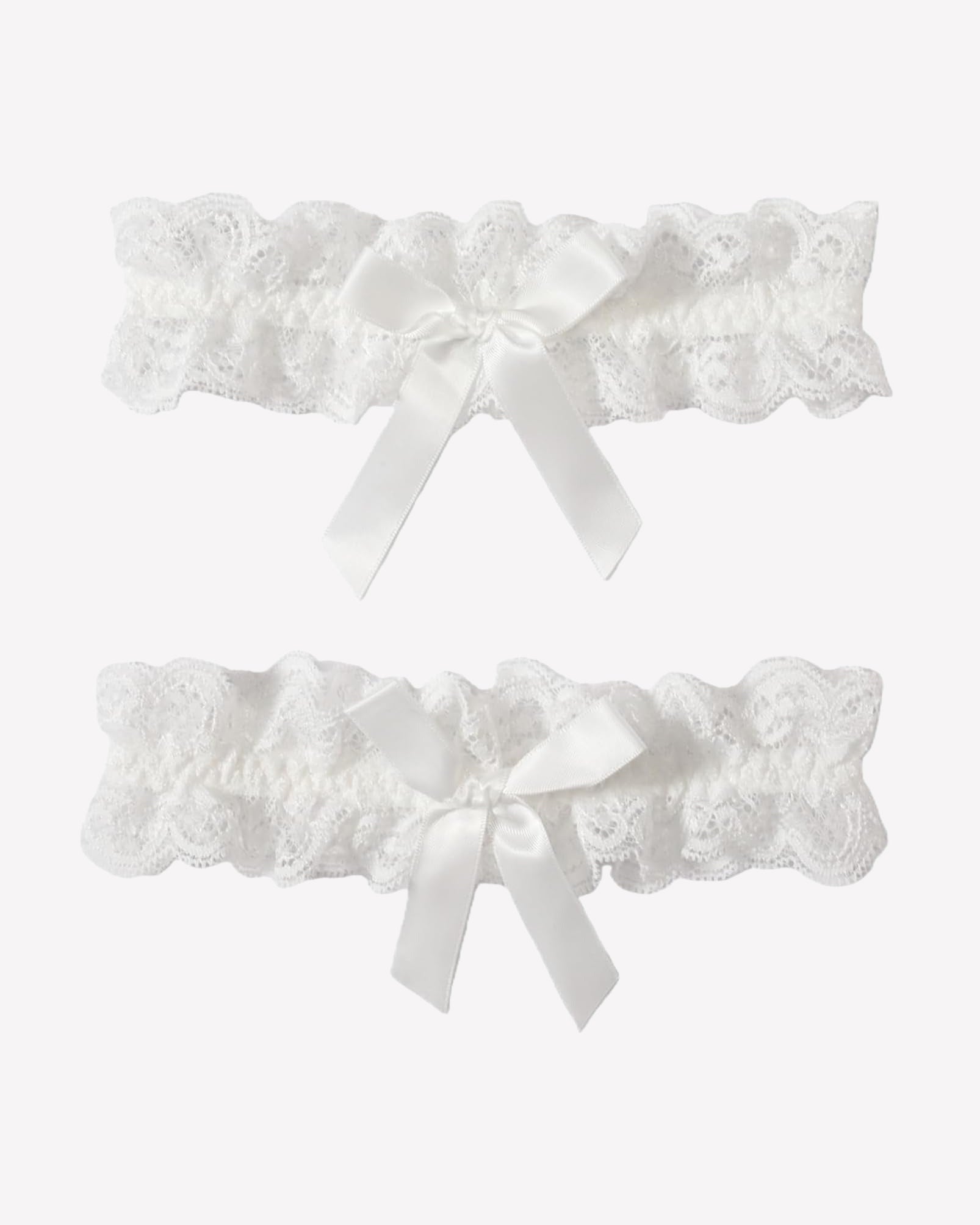 Lace Wedding Garters for Bride 2 Piece Set
