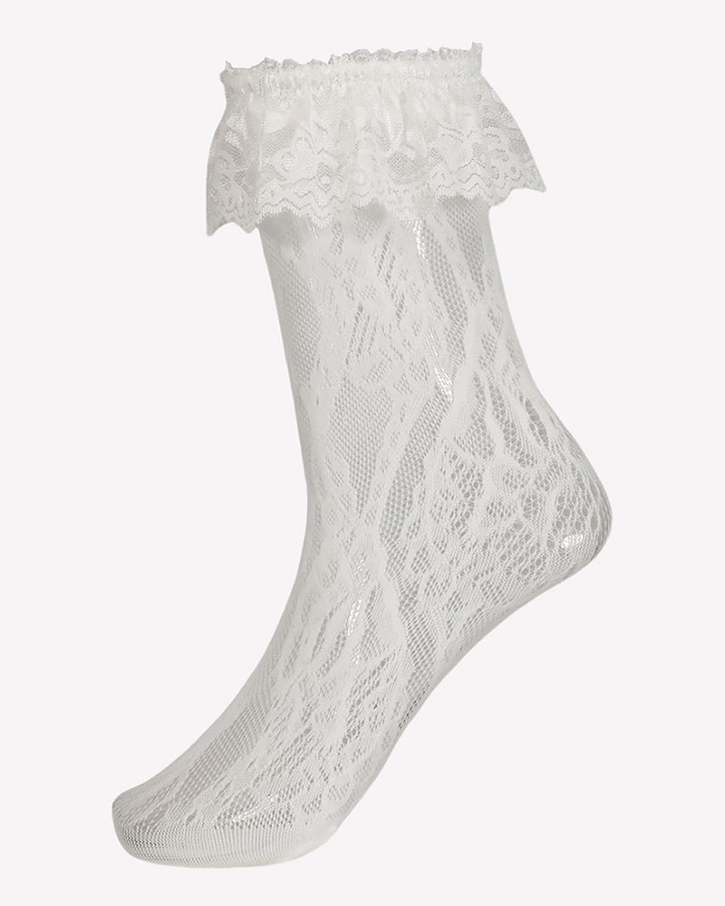 Ruffle Cuff Lace Anklet Socks