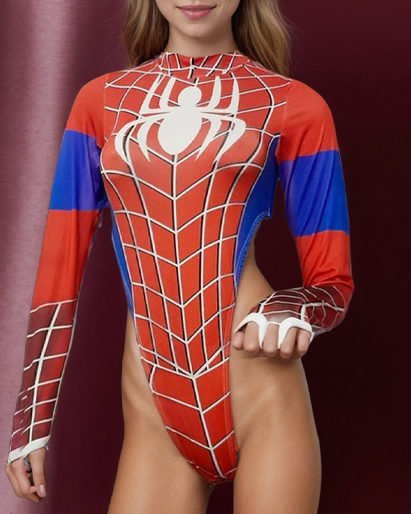 Spider Long Sleeve Bodysuit