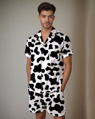 Men Women Satin Pajama Set