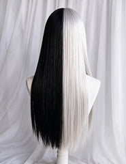 Extra Long Straight Sleek Bangs Wig