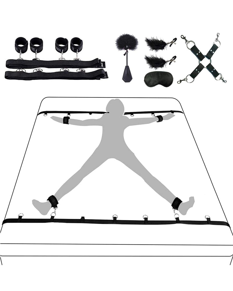 SM Bed Restraint Set, 5-Piece Kit