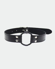 SM Supplies Leather Handcuffs Neck Collar With Chain