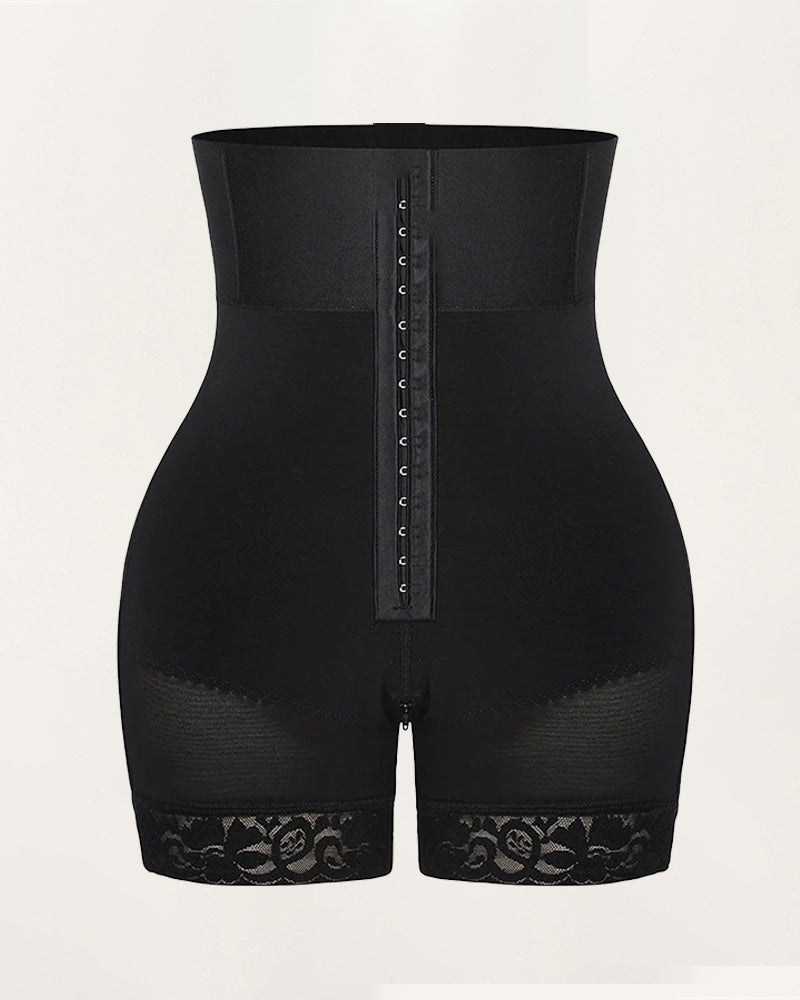 High Waisted Butt Lifting Shapewear Shorts - Tummy Control Waist Trainer