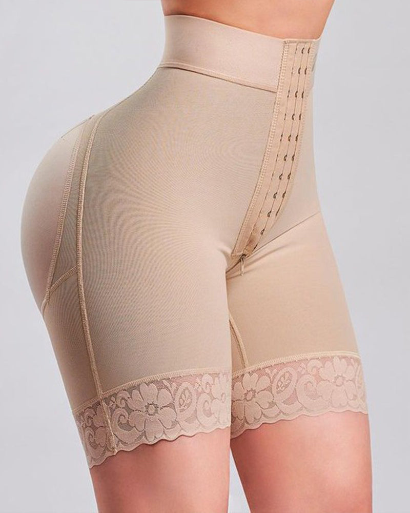 High Waisted Butt Lifting Shapewear Shorts - Tummy Control Waist Trainer
